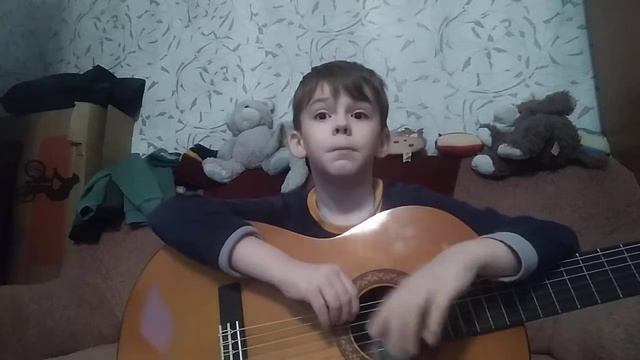 Играем на гитаре для новичков до-мажор ля - минор ёлочка смотреть онлайн