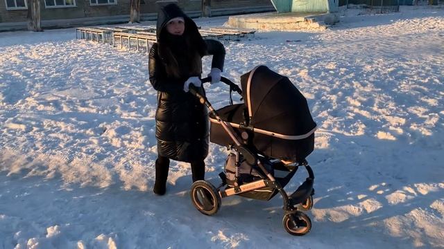 Коляска с алиэкспресс! Честный обзор и отзыв!