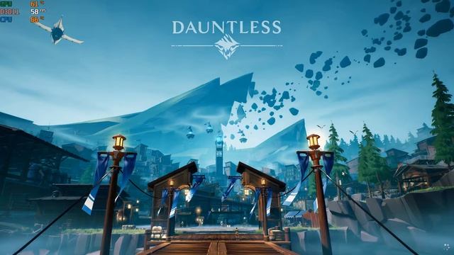 DAUNTLESS BETA NVIDIA GTX 1060 6GB ASUS GL502VM fps and temp meter смотреть онлайн