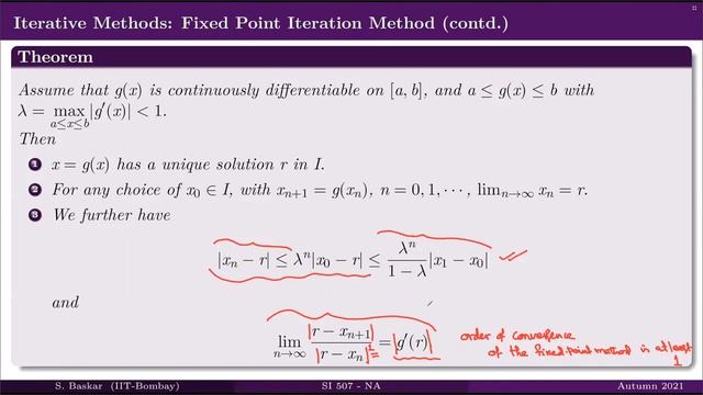 Lecture 13-2: Fixed Point Method (Part 2) смотреть онлайн