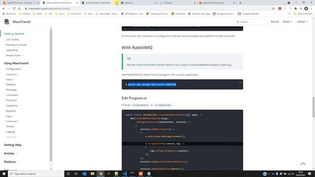 masstransit - Getting Started смотреть онлайн