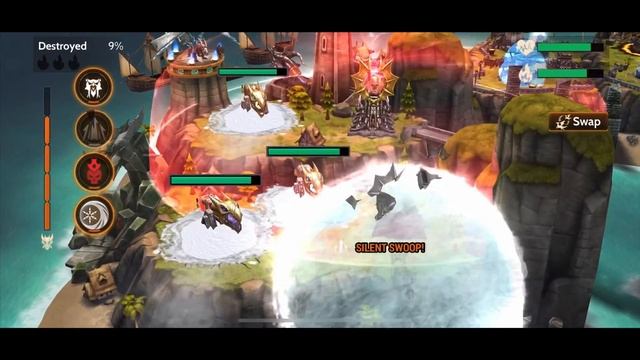 Noc-tutorial - How To Fly Noctarn!! (& Hit 3 Towers on Island 3): War Dragons Guides смотреть онлайн