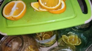 Березовый квас на апельсинчиках