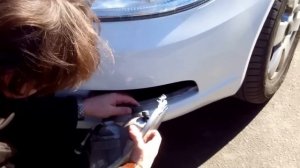 Шкода октавия А5 замена ламп в противотуманной фаре. Scoda Octavia A5