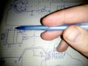 работа катушки б-115в в системе зажигания Москвич