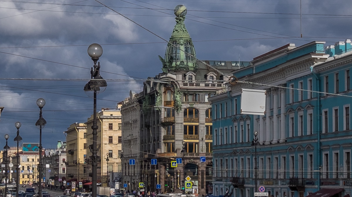 ?? Санкт-Петербург. Невский проспект от Дворцовой площади до Московского вокзала. смотреть онлайн