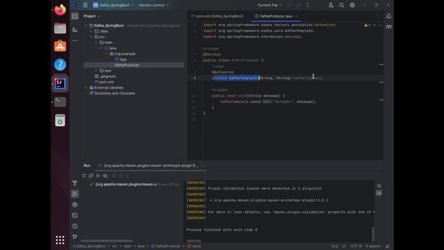 Getting Started with Kafka and Java SpringBoot: Kafka Tutorial смотреть онлайн