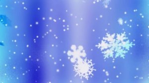 Футаж Снежинки 5