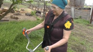 Как косить бензокосой | триммером | мотокосой