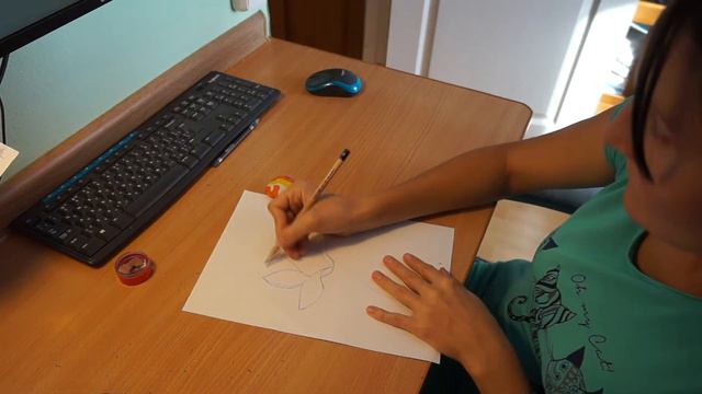 Рисую магнолию. смотреть онлайн