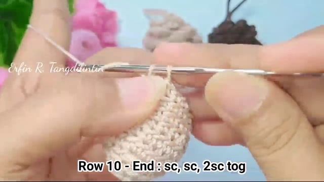 Crochet Pine Cone Christmas Ornament смотреть онлайн