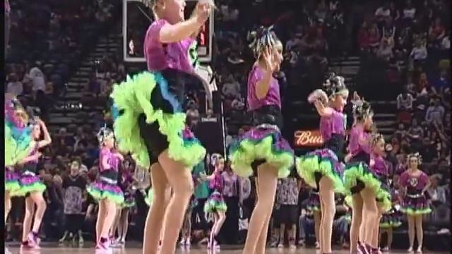 Camelia's dance arts - halftime performance at the spurs смотреть онлайн