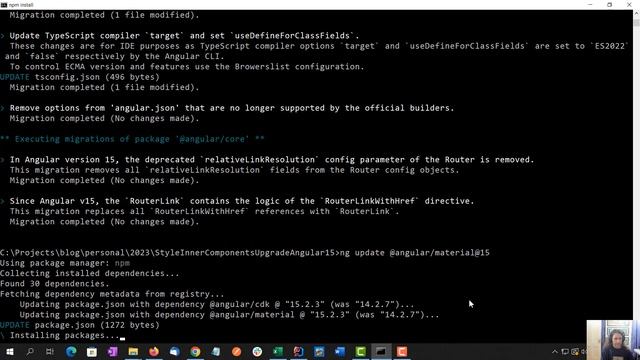 Angular 15 Upgrade with NG Material смотреть онлайн