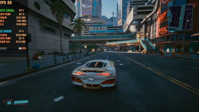 Cyberpunk 2077 [1.12]┃RTX 2060s+i5 9400f┃All Settings-Все настройки┃1440p┃DLSS┃Ray Tracing