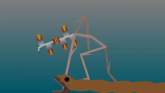 Mutant siren head test(stick nodes animation) смотреть онлайн