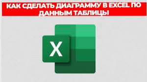 КАК СДЕЛАТЬ ДИАГРАММУ В EXCEL ПО ДАННЫМ ТАБЛИЦЫ