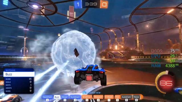$220 PC -- AMD Radeon HD 7870 -- Intel Core i7 860 -- Rocket League FPS Test смотреть онлайн