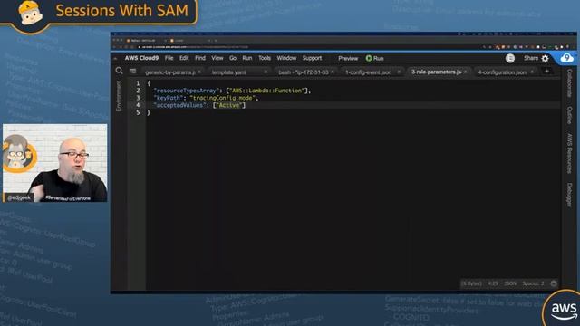 Governance: Setting up custom resource rules for AWS Config with AWS SAM (Sessions with SAM S2E5) смотреть онлайн