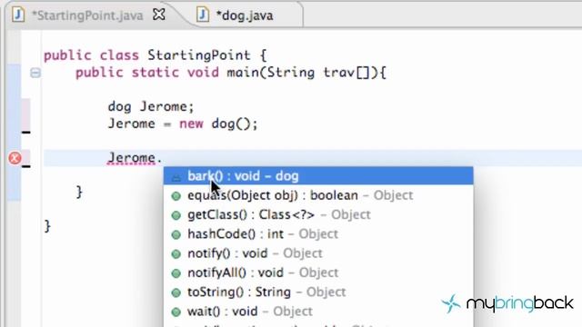 Learn Java Tutorial 1.3- Object Oriented Jerome смотреть онлайн