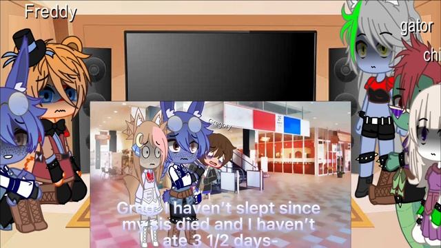 Security breach reacts||part 3||fnaf security breach||my au||?!Cassandra!? смотреть онлайн