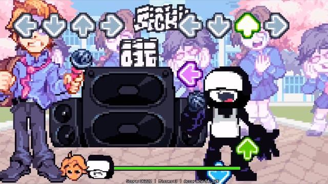 Senpai Vs Tankman (ugh)