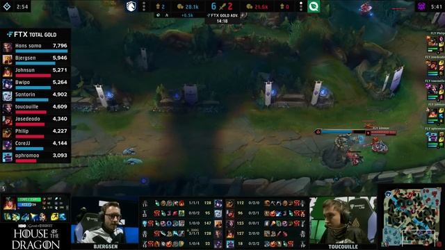TL vs. FLY | Upper Bracket RD 1 | LCS Summer Split | Team Liquid Honda vs. FlyQuest | Game 2 (2022) смотреть онлайн