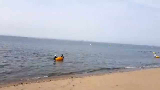 Жёлтое море с берега Южной Кореи смотреть онлайн