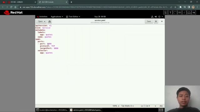 Red hat Academy - Exam 8.5 Lab: Container Orchestration with Kubernetes and OpenShift смотреть онлайн