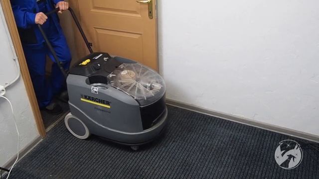 Как проходит чистка ковролина смотреть онлайн
