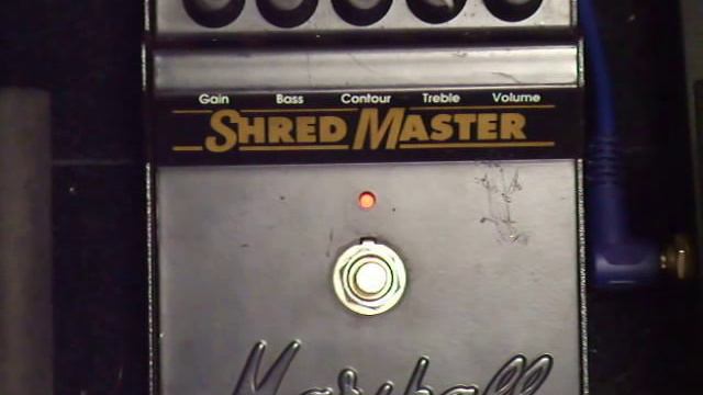 Marshall Shredmaster + Schecter C-1 Classic + Fender Blues Jr Demo