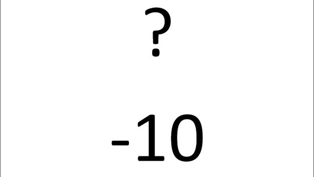 Adding and Subtracting 10 - a song to the tune of Drunken Sailor смотреть онлайн