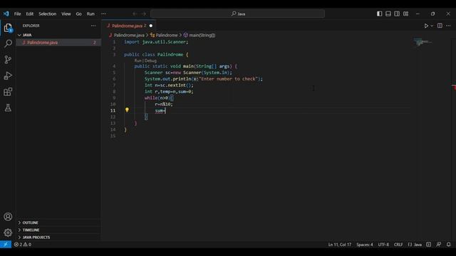 Check Palindrome Number in Java | Expand Knowledge смотреть онлайн
