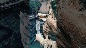 замена ремней генератор, компрессор, гур. мазда демио DW3W