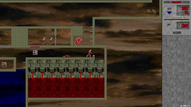 Прохожу Doom 2D Forever 1 уровень смотреть онлайн