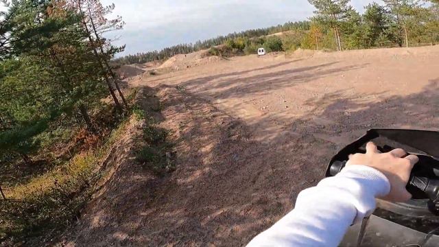 Квадрик в ремонт, почему? Моя самая длинная покатушка! 2 часть. смотреть онлайн