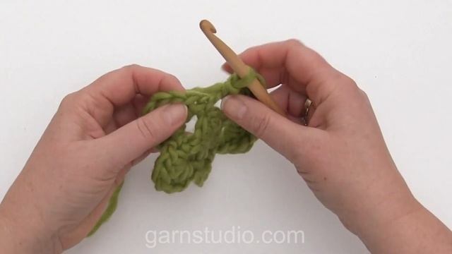 How to crochet the flower in DROPS Extra 0-1593 смотреть онлайн