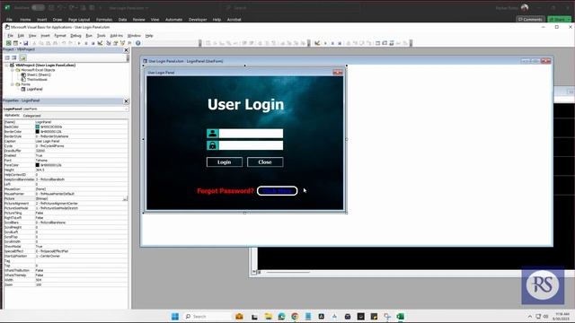 Multi User Login Form in Excel VBA смотреть онлайн