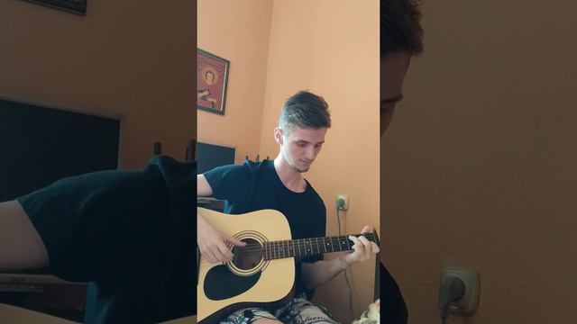 Titanik - My heart will go on( cover on guitar ) смотреть онлайн