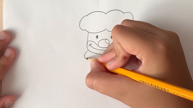 Очень легко и просто рисуем весёлого клоуна... Let's draw clown? смотреть онлайн
