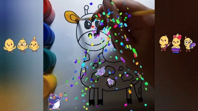 draw a giraffe? / how to draw a giraffe / drawing kids / рисуем жирафа / как нарисовать жирафа ? смотреть онлайн