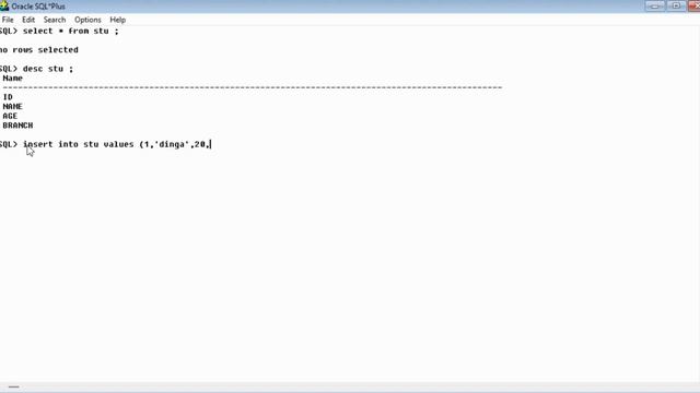 insert data into table in sql смотреть онлайн
