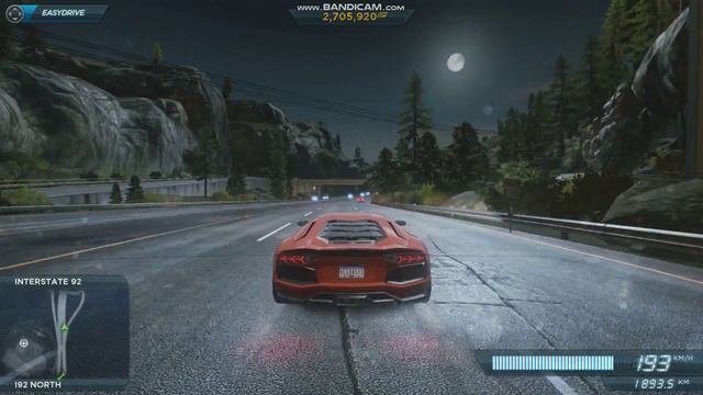 3 minutes of Lamborghini Aventador play [NFS most wanted 2012] смотреть онлайн