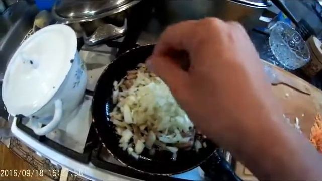 Зажарка для каши. Самая вкусная! Готовим гречневую кашу. смотреть онлайн