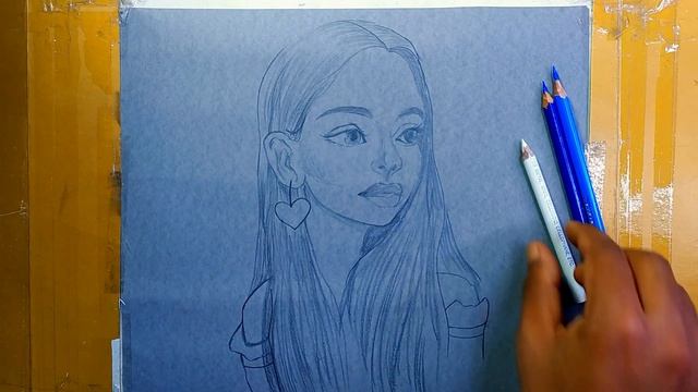 How to draw Glowing effect | Glowing effect drawing step by step tutorial смотреть онлайн