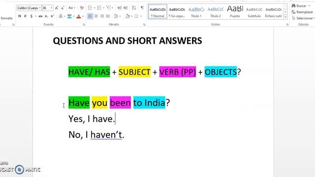 PRESENT PERFECT смотреть онлайн