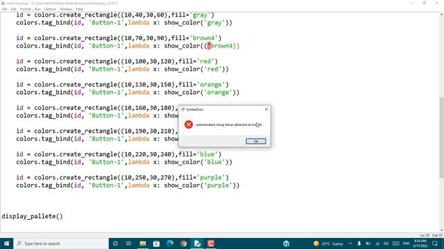 Create Digital White Board using Python | GUI Tkinter Project смотреть онлайн