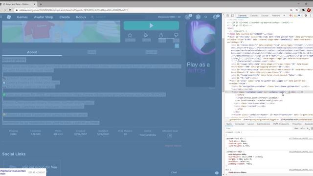 how to change roblox game names using inspect element смотреть онлайн