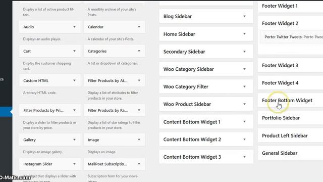 Porto WordPress Footer Configuration смотреть онлайн