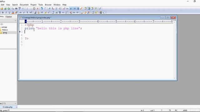 PHP Tutorial For Beginners Series - 6 Print Statement смотреть онлайн