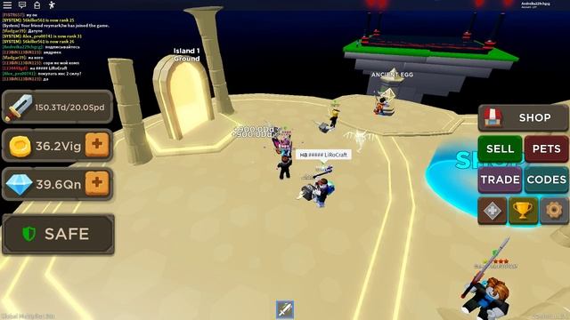 Пытаемся Купить 40 Ранг в Blade Throwing Simulator!!!!!! смотреть онлайн